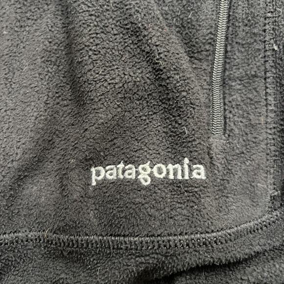 Patagonia Jacket Womens Small Black R Regulator Fleece Full Zip Mesh Lined Warm - Picture 3 of 12
